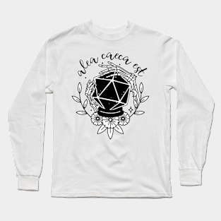 Pen and paper fortune teller cube quote Long Sleeve T-Shirt